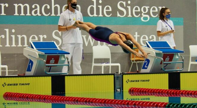 IDM Berlin 2020 – Pia Huppertz zu ihrem ersten Wettkampf seit acht Monaten